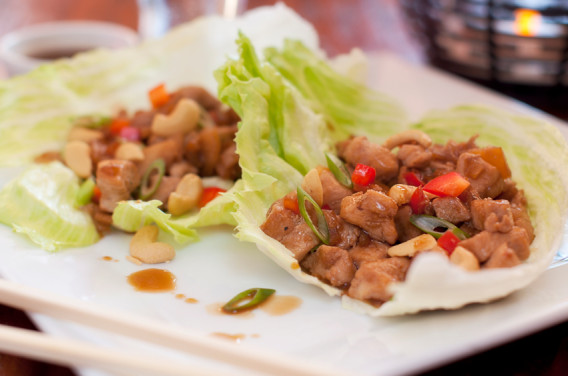 Lettuce Wraps Chicken And Cashew Recipe Msgdish