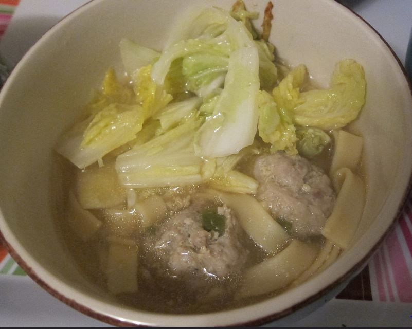 Chinese lion's head soup