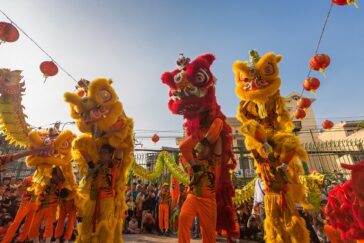 Chinese New Year Lion Dance