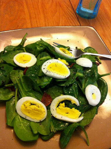 Vermont Spinach Salad Recipe