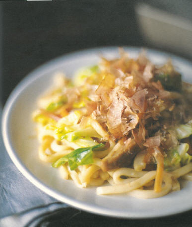 Japanese Cooking udon noodles