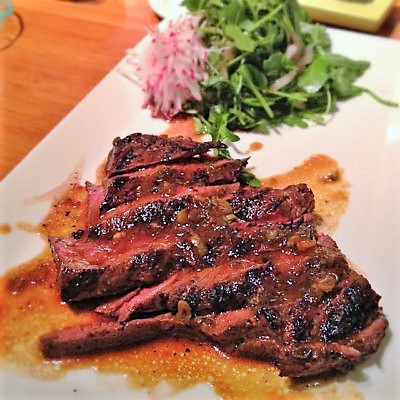 Flank Steak in Marinade