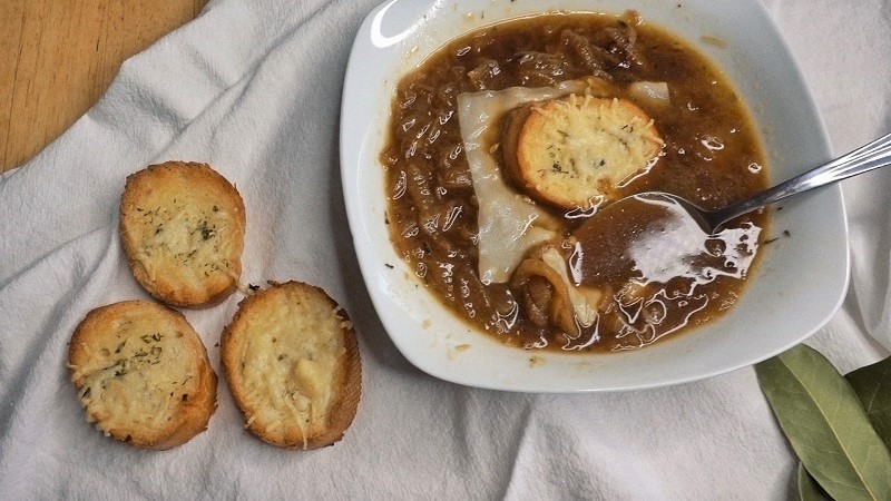 French onion soup recipe with less salt