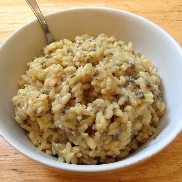 mushroom risotto recipe