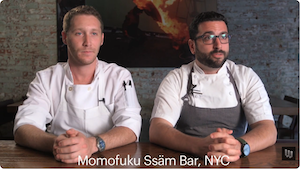Umami with chefs from Momofuku