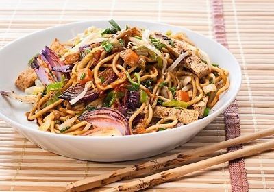 Teriyaki noodles recipe