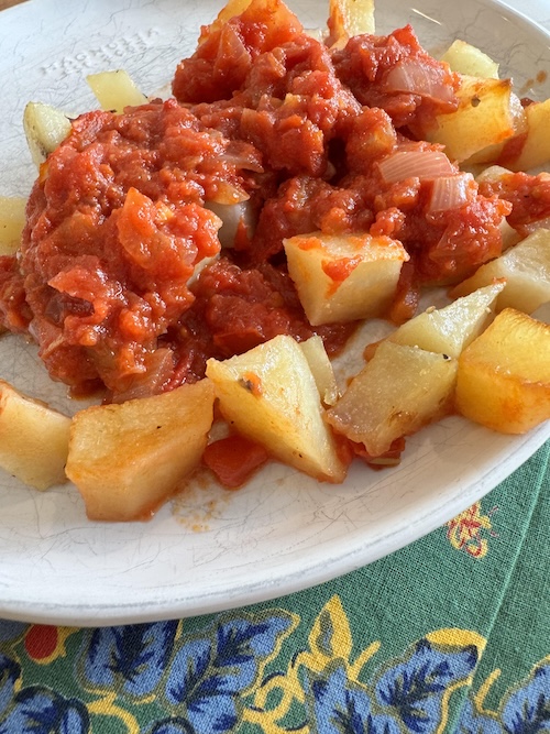 umami tapas papas bravas