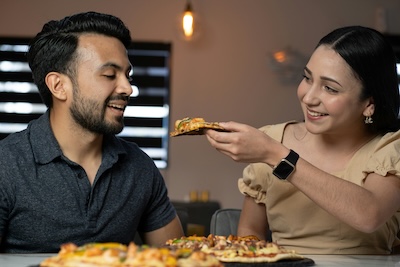 tasty delicious umami pizza